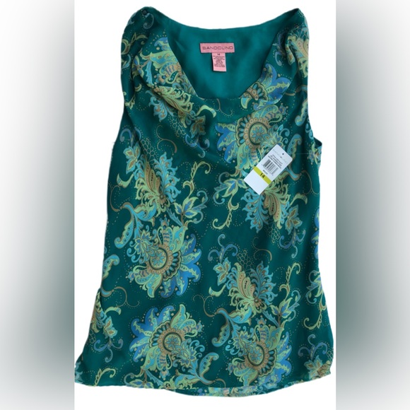 Bandolino Sleeveless Scoop Neck Blouse, Size 14, New with Tags - Picture 1 of 5